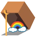 mouse trap + rainbow