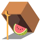 mouse trap + watermelon