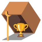 mouse trap + trophy