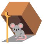 mouse trap + mouse face