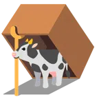 mouse trap + cow face