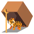 mouse trap + tiger face