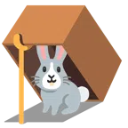 mouse trap + rabbit face