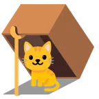 mouse trap + cat face