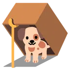mouse trap + dog face
