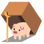 mouse trap + pig face