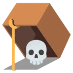 mouse trap + skull