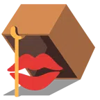 mouse trap + kiss mark