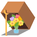 mouse trap + bouquet