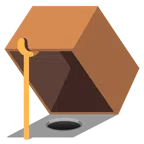 mouse trap + hole