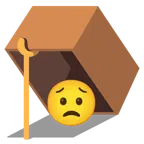 mouse trap + worried face