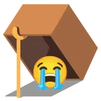 mouse trap + loudly crying face