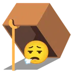 mouse trap + face exhaling