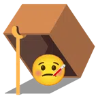 mouse trap + face with thermometer