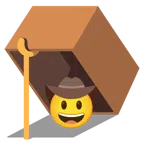 mouse trap + cowboy hat face