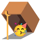 mouse trap + partying face