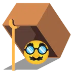 mouse trap + disguised face