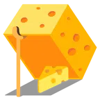 mouse trap + cheese wedge