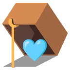 mouse trap + light blue heart