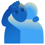 persone che si abbracciano + faccina che fa il saluto