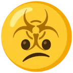 biohazard + confused face