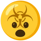 biohazard + face with open mouth