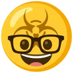 biohazard + nerd face
