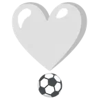 punto esclamativo a cuore + pallone da calcio