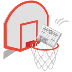 Basketball + Zeitung