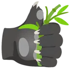 pollice in su + panda