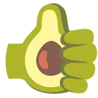 pollice in su + avocado