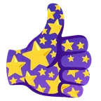 pollice in su + stella