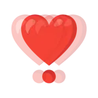 cuore che batte + punto esclamativo a cuore