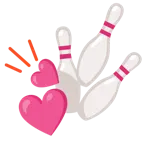 due cuori + bowling