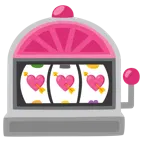 cuore con freccia + slot machine