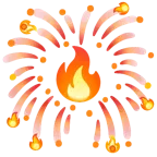 fuoco + fuochi d’artificio
