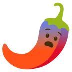 faccina impaurita + peperoncino