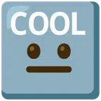 COOL button + neutral face