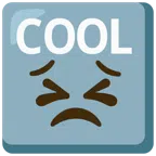 COOL button + persevering face