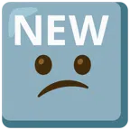 NEW button + confused face