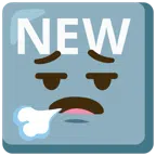 NEW button + face exhaling