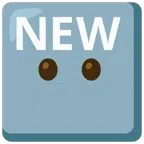 NEW button + face without mouth