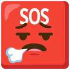SOS button + face exhaling