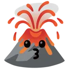 ภูเขาไฟ + หน้าจุ๊บ