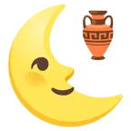faccina ultimo quarto di luna + anfora