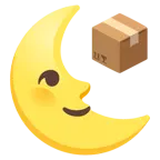 faccina ultimo quarto di luna + pacco