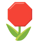 tulipano + segnale di stop