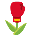 tulipano + guantone da pugilato