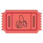 bilety wstępu + banan