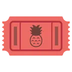 bilety wstępu + ananas
